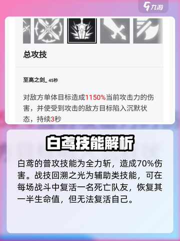 星落白鸢🔥超强解析｜角色强度颠覆想象！🎮截图3
