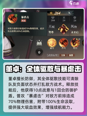 三国志幻想大陆2枭之歌董卓怎么样介绍截图2
