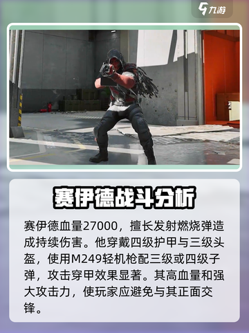 三角洲行动赛伊德怎么打介绍截图2