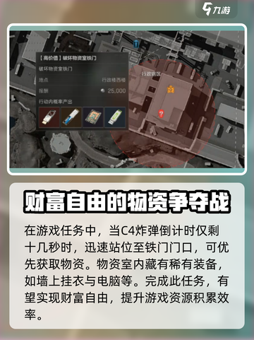 三角洲行动🔥物资室铁门任务完成攻略🌟截图4