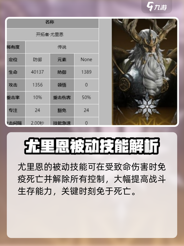 龙息神寂尤里恩特点分享介绍截图2