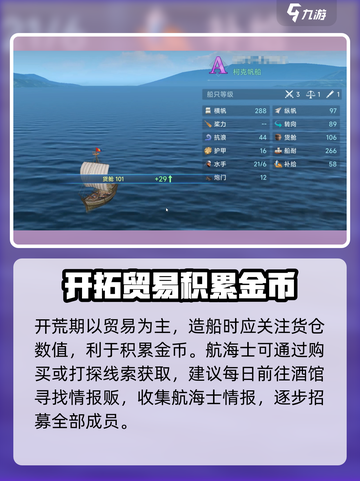 大航海时代传说新手入门攻略介绍截图4