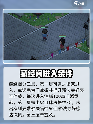 大侠立志传🔥释法寺藏经阁入口在这里！👇截图2