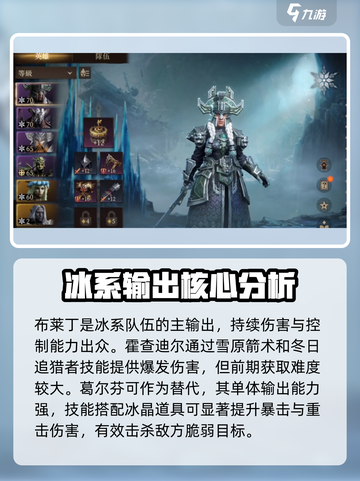 龙息神寂寒霜阵容怎么搭配介绍截图3