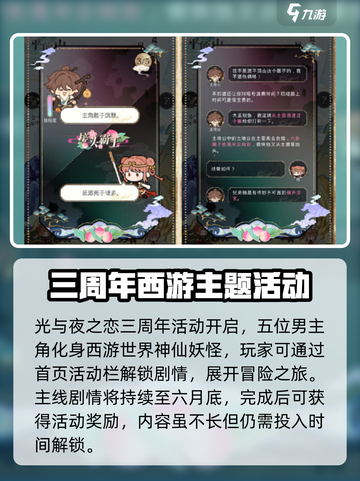 光与夜之恋三周年活动怎么玩介绍截图2