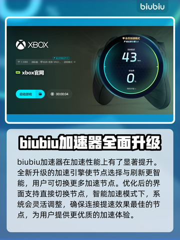Xbox闪退？这些加速器让你畅玩游戏不卡顿🔥🎮截图4