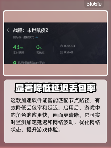 战锤末世鼠疫2😎加速器选择全攻略！截图3