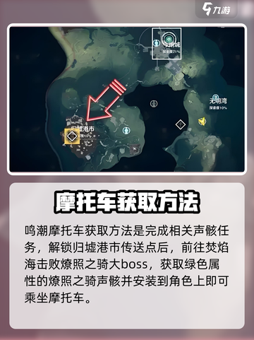 鸣潮🔥载具摩托车免费获取攻略来啦！🚗🎮截图2