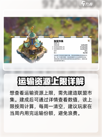 万龙觉醒运输资源上限是多少介绍截图2