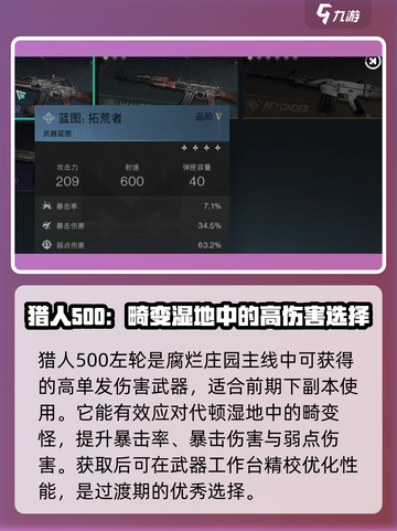 七日世界新手武器推荐​介绍截图3