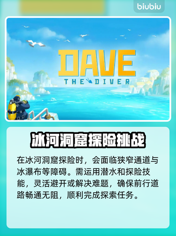 《潜水员戴夫》首个冰河洞窟位置大揭秘🔥截图6