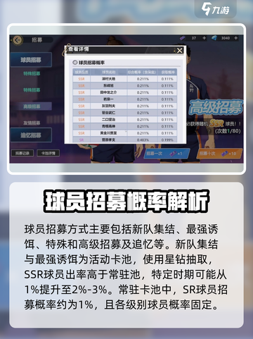 排球少年手游招募概率是多少介绍截图2