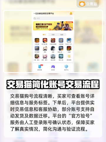 游戏账号交易平台大揭秘！🔥买号卖号就选它✅截图3