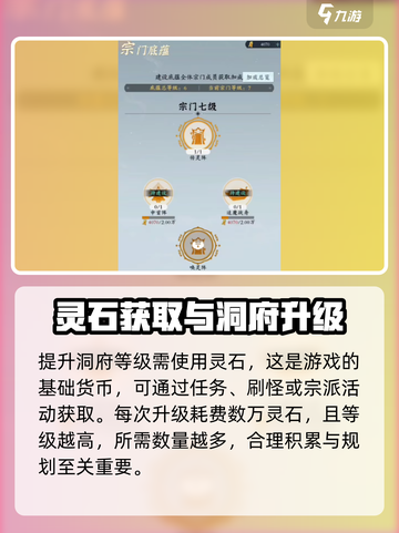 《问剑》长生洞府🔥玩法全揭秘！新手必看截图3