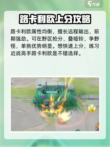 宝可梦大集结🔥路卡利欧最强玩法揭秘！⚡截图2