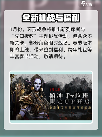 环形战争周年庆有什么内容介绍截图5