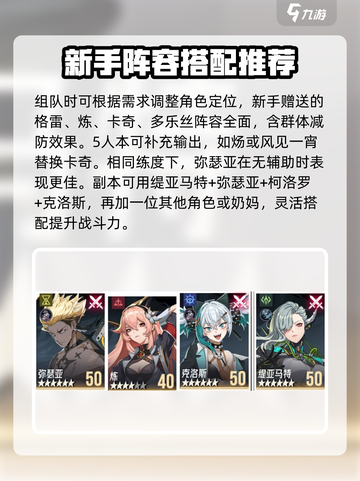 伊瑟：新手必看🔥超强配队技巧分享🎉截图2