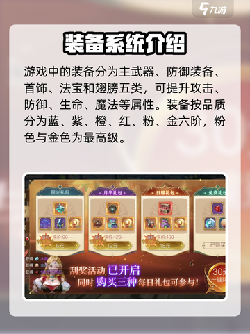 神魔大陆装备有哪些种类介绍截图2