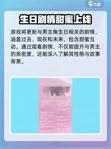 恋与深空💥男主生日活动玩法大揭秘🎉截图4