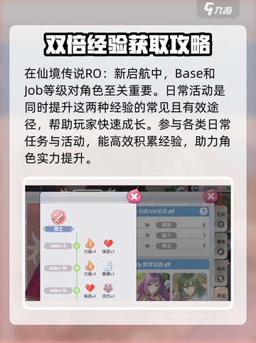 仙境传说RO新启航🔥等级系统全面解析来了！截图5