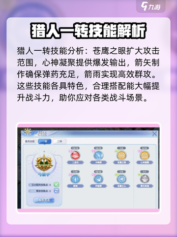仙境传说RO新启航🔥猎人技能全面解析！截图2