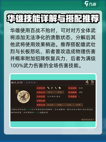 三国群英传：华雄技能搭配🔥超强技巧一网打尽！截图3