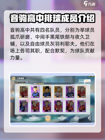 排球少年手游🔥SSR球员全介绍来啦！截图4