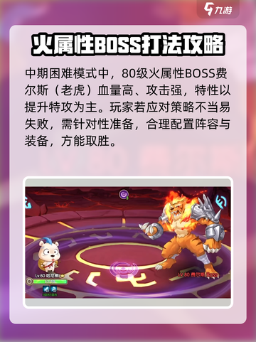 西普大陆手游老虎困难模式怎么打介绍截图2