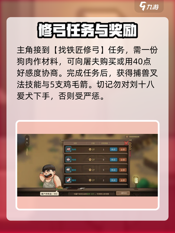 大侠立志传前期钱的获取方法介绍截图4
