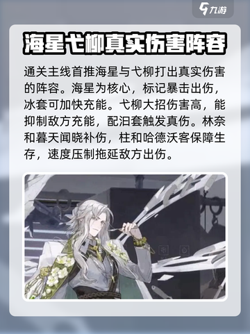 万华弧光🔥角色强度大起底，必看排行来了！截图2
