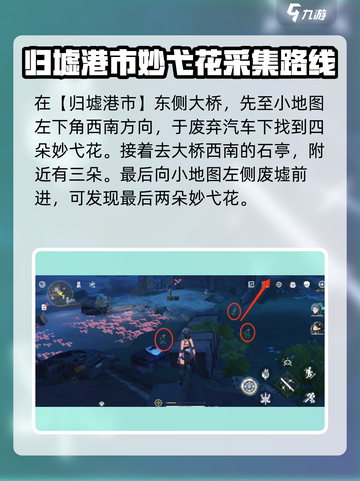 鸣潮✨妙弋花采集位置大揭秘！速来打卡游戏玩家必看🔥截图2