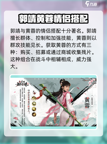 新射雕群侠传之铁血丹心郭靖阵容攻略介绍截图2