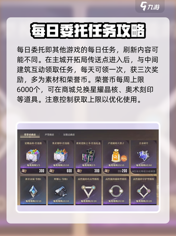 星痕共鸣🔥每日委托任务全攻略✨截图2