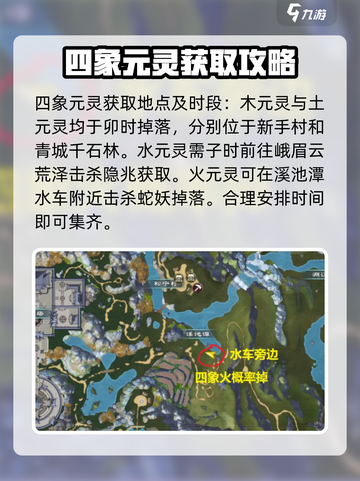 蜀山初章🔥四象原详细位置图文教程📍截图4