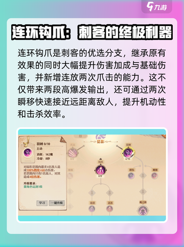 森之国度刺客技能怎么加点介绍截图6
