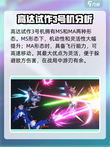 高达钢铁之诗高达试作3号机怎么样介绍截图2