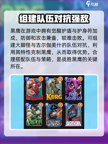 漫威终极逆转：黑鹰打法大揭秘💥截图2
