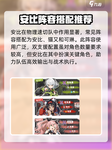 绝区零安比阵容推荐介绍截图2