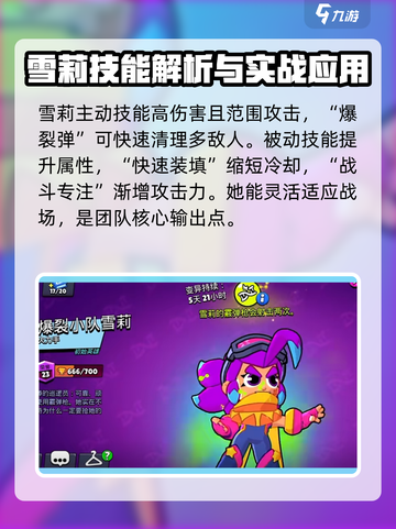 爆裂小队🔥雪莉流浪者超强攻略🌟截图3