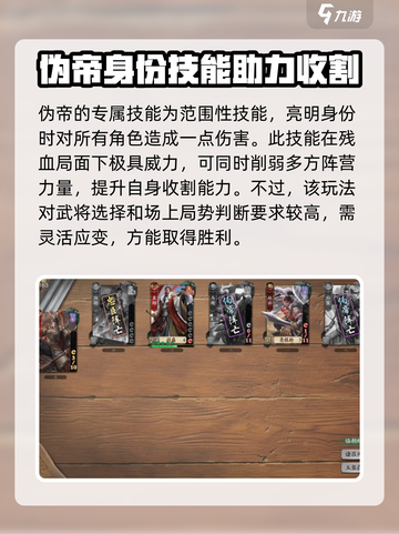 代号杀⚡伪帝身份获胜技巧分享，稳赢秘籍！截图4