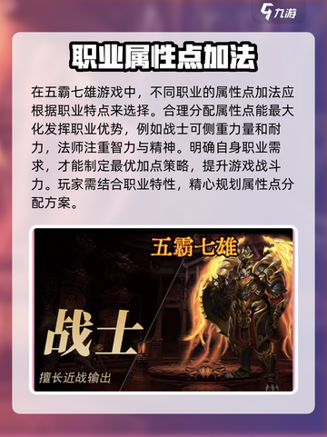 五霸七雄属性点怎么加介绍截图2