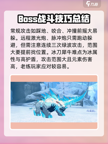狩猎时刻boss图鉴大全介绍截图4