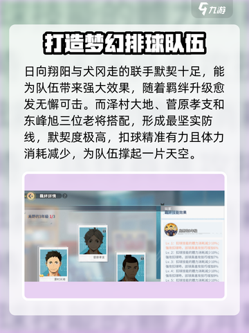 排球少年手游🔥乌野高中羁绊全揭秘❗截图2