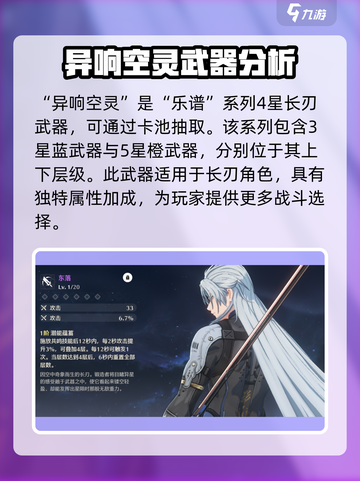 鸣潮🔥异响空灵武器几星？属性全面解析！截图2