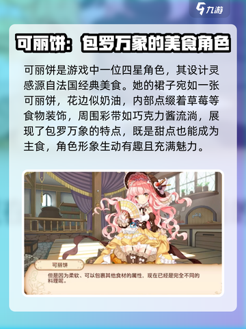 游戏名:料理次元  
标题: 料理次元可丽饼🔥角色大揭秘！💥截图2