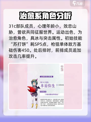 炽焰天穹🔥丰后弥生角色超详细解析来啦！截图2