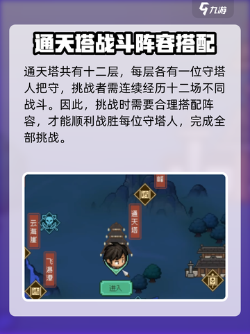 大侠立志传通天塔层数🔥打法全攻略🎉截图2