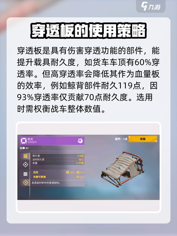 创世战车🔥板件作用全解析，轻松制霸战场！截图3