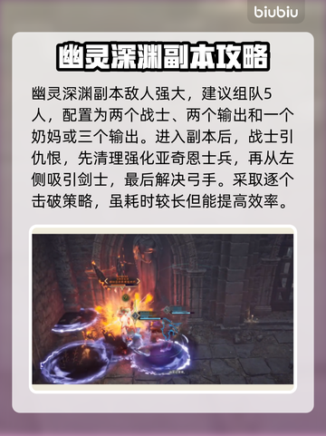 王权与自由🔥幽灵深渊打法攻略💎截图2