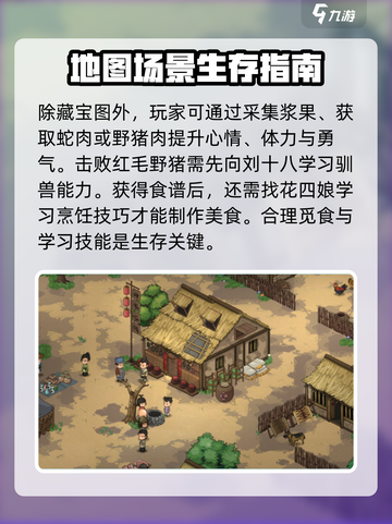 大侠立志传迷踪林藏宝图位置介绍截图4